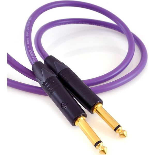 Kabel Melodika Jack 6.3mm  - Jack 6.3mm 0.5m fioletowy 6030805 5907609001221