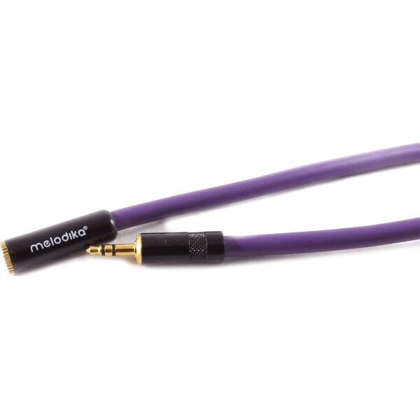 Kabel Melodika Jack 3.5mm - Jack 3.5mm 6m fioletowy 6030839 5907609002457