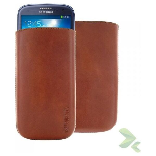 Valenta Valenta Pocket Classic - Skórzane Etui Wsuwka Samsung Galaxy S4/s Iii, Htc One I Inne (brązowy) 6042212 8718503411071