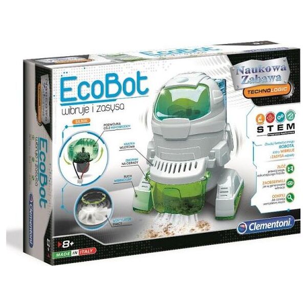 Clementoni Naukowa Zabawa. Ecobot 6077119 8005125500611