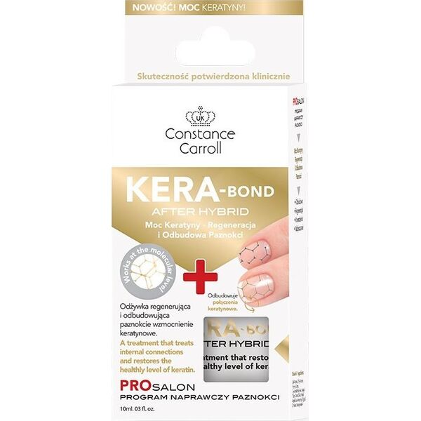 Constance Carroll Nail Care Odżywka do paznokci Kera-Bond After Hybrid 10ml 6084062 5902249465723