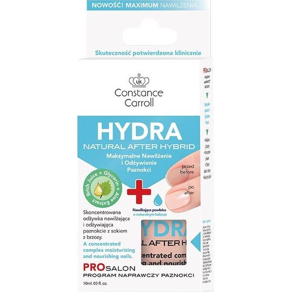 Constance Carroll Nail Care Odżywka do paznokci Hydra Natural After Hybrid 10ml 6084070 5902249465709