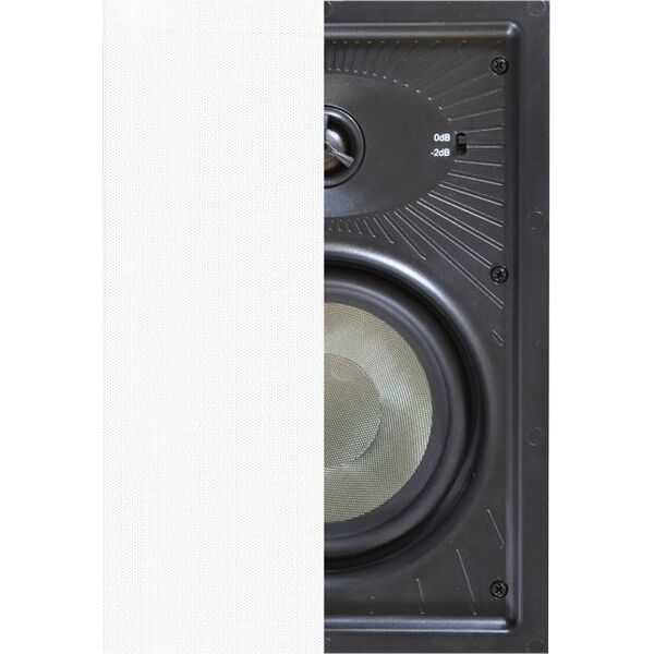 Melodika Melodika BLI6W (BLI6 W) Głośnik instalacyjny ścienny / sufitowy prostokątny do zabudowy - 2 szt. 6094237 5907609004178