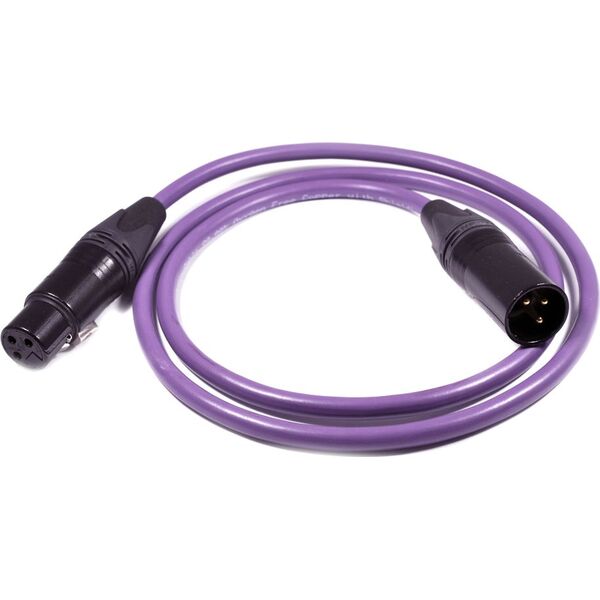 Kabel Melodika XLR - XLR 7m fioletowy 6094247 5907609000316