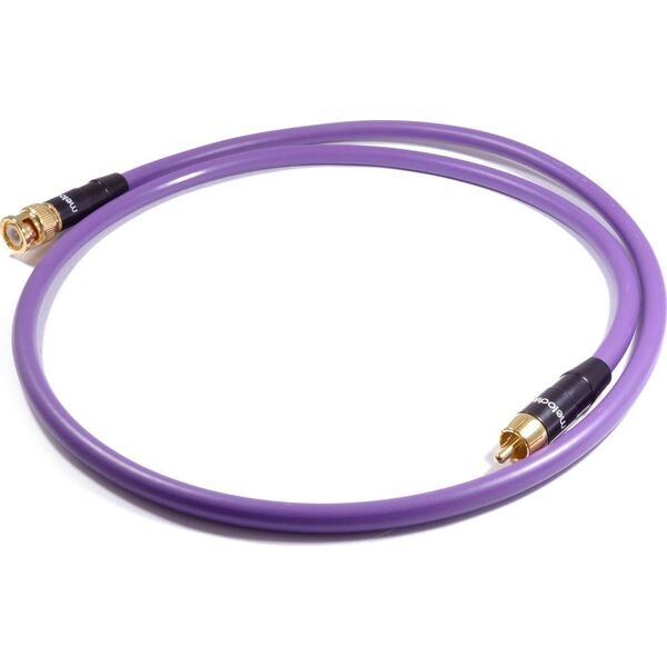 Kabel Melodika RCA (Cinch) - BNC 10m fioletowy 6094298 5907609005106