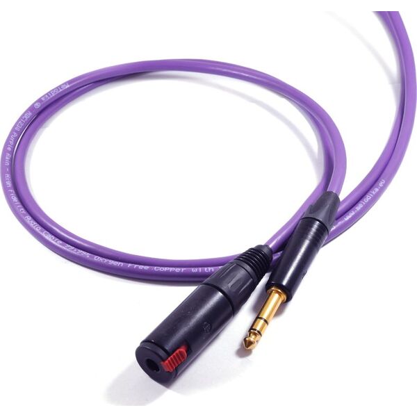 Kabel Melodika Jack 6.3mm  - Jack 6.3mm 10m fioletowy 6094359 5907609002167