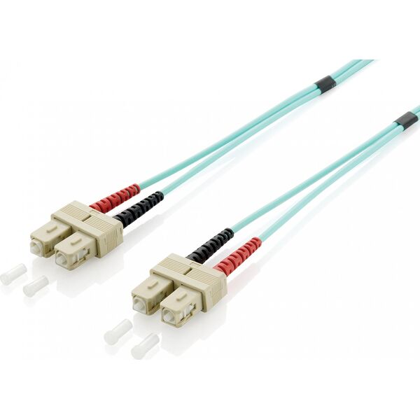 Equip Equip LWL Patchkabel SC->SC 30.00m Multimode Duplex OM3 turq 6229363 4015867197103