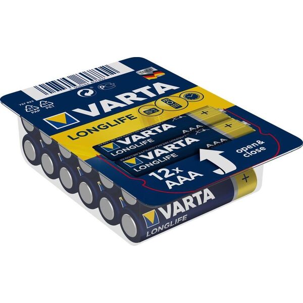 Varta Bateria LongLife AAA / R03 12 szt. 6288286 4008496807802