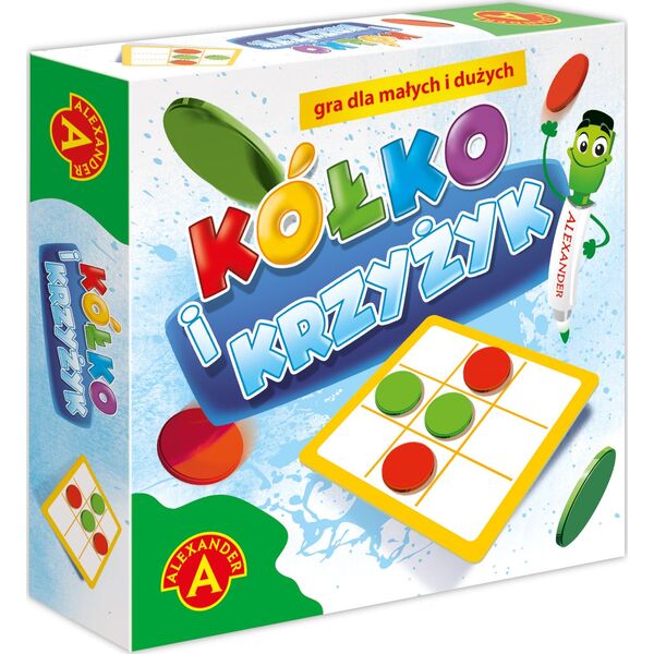 Alexander Kółko i krzyżyk mała gra podróżna p18 6297787 5906018022353