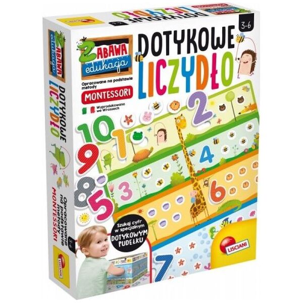 Lisciani Montessori Plus Dotykowe liczydło 72453 LISCIANI 6298377 8008324075348
