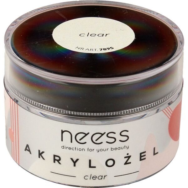 NEESS Akrylożel do paznokci Clear (7895) 15g 6410616 5907549278950
