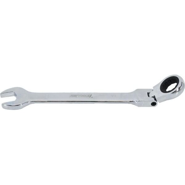 AWTools klucz płasko-oczkowy z grzechotką przegubowy 17mm (AW39917) 6415963 5903041036142
