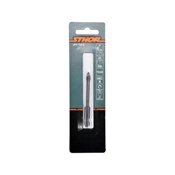 Wiertło Sthor 6mm  (21703) 6417742 5906083042195