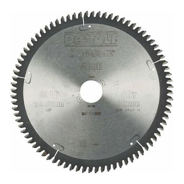 Dewalt Piła Tarcz.216x30mmx80z Dt4286-qz 6418223 5035048057704