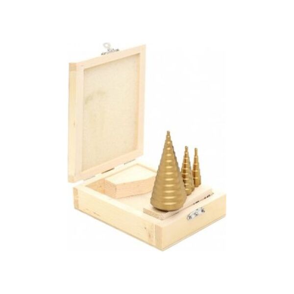 Wiertło AWTools stopniowe walcowe 6 10 8mm 3szt. (AW40999) 6419577 5903041032953