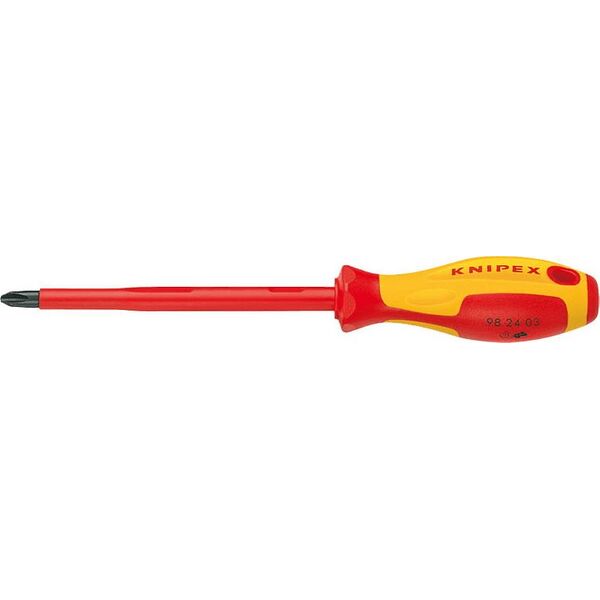 Knipex wkrętak krzyżakowy izolowany PH0x60mm (982400) 6421241 4003773026433