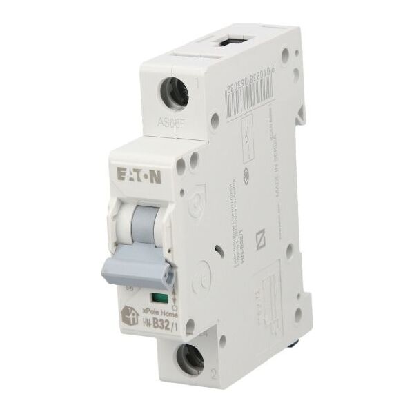 Eaton Wyłącznik nadprądowy 1P B 32A 6kA AC xPole Home HN-B32/1 194824 6458909 9010238063082