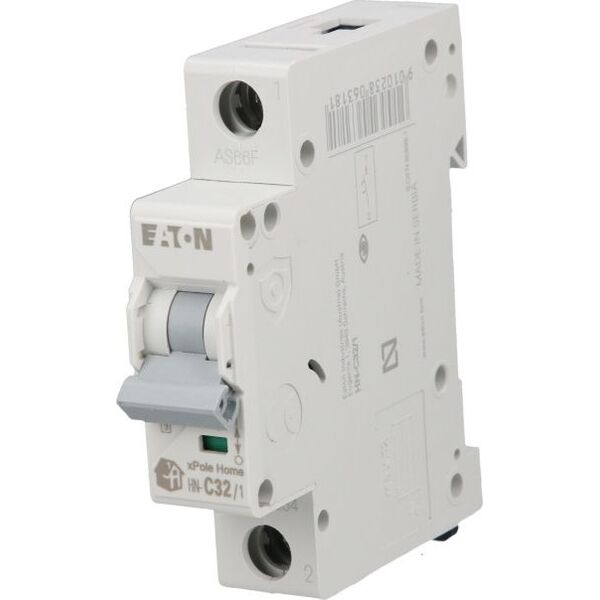Eaton Wyłącznik nadprądowy 1P C 32A 6kA AC xPole Home HN-C32/1 194834 6458912 9010238063181