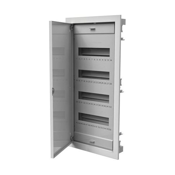 Pawbol Rozdzielnica modułowa 4x12 podtynkowa z metalowymi drzwiami IP40 N+PE C.1548 6459709 5901350808320