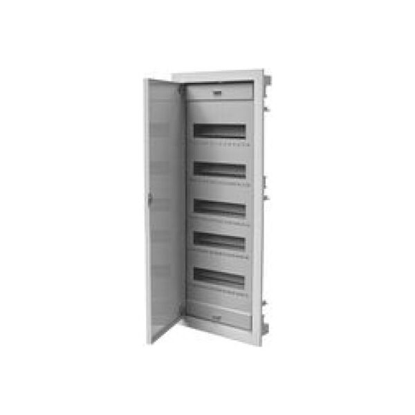 Pawbol Rozdzielnica modułowa 5x12 podtynkowa z metalowymi drzwiami IP40 N+PE C.1560 6459711 5901350850237