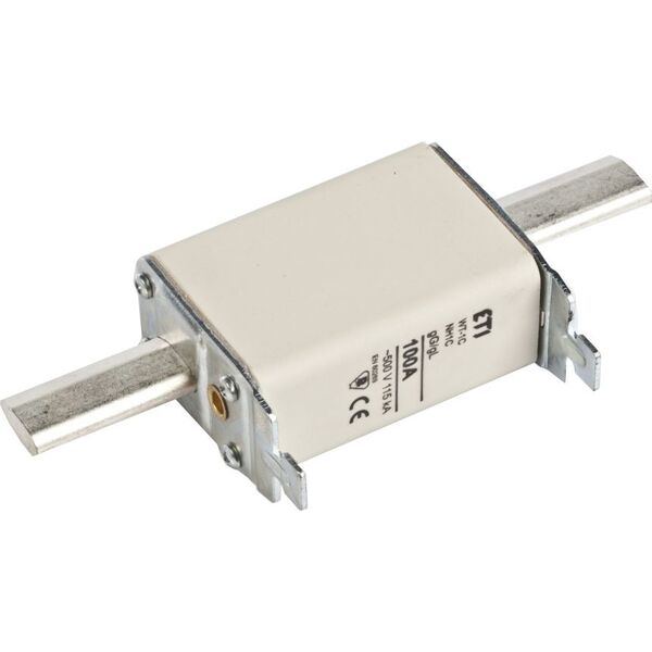 Eti-Polam Wkładka bezpiecznikowa KOMBI NH1C 100A gG/gL 500V WT-1C 004184214 6460401 3838895354123