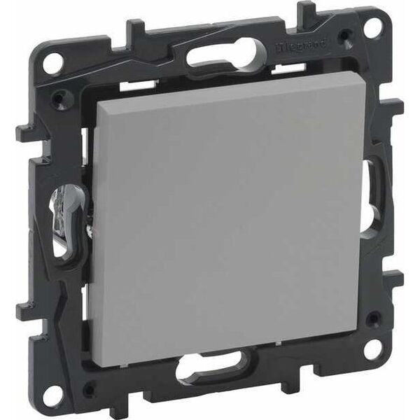 Legrand Niloe Step - łącznik jednobiegunowy 10 AX- kolor aluminium 863301 6461063 3414971836747