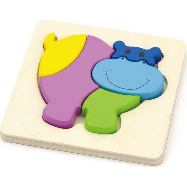 Viga Pierwsze puzzle maluszka - hipopotam (box) 59932 6472151 6934510599324
