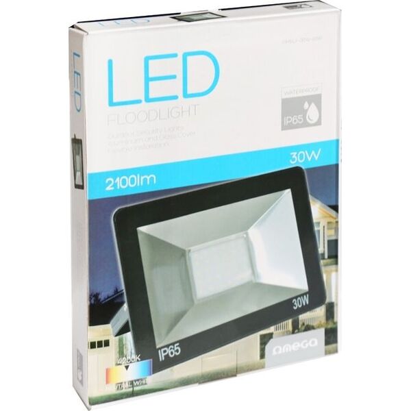 Naświetlacz Omega OMEGA LED FLOODLIGHT4200K 30W 220-240V [43861] 6472499 5907595438612