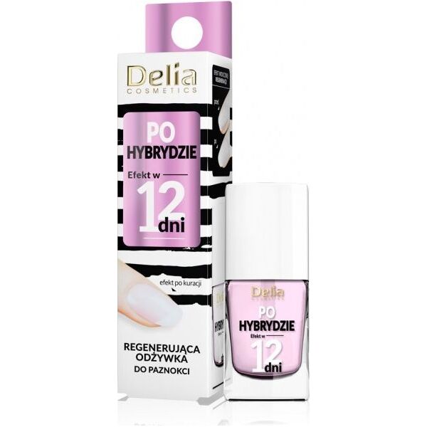 Delia Cosmetics Efekt w 12 dni Odżywka do paznokci Po Hybrydzie-regenerująca 11ml 6503563 5901350485088