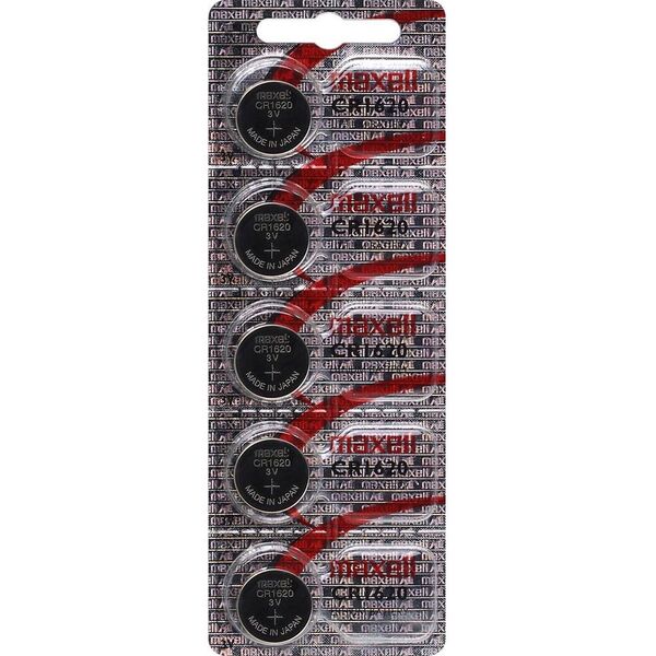 Maxell Bateria CR1620 5 szt. 6503741 4902580776459