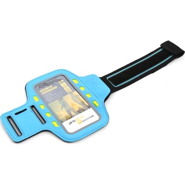 Platinet PLATINET SPORT ARMBAND FOR SMARTPHONE BLUE WITH LED [43706] 6503959 5907595437066