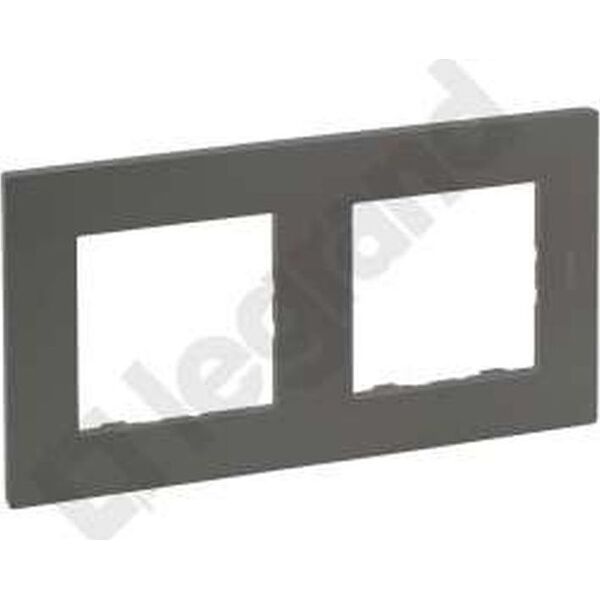 Legrand Niloe Step - ramka podwójna 2x- kolor stalowy 863492 6505620 3414971841093
