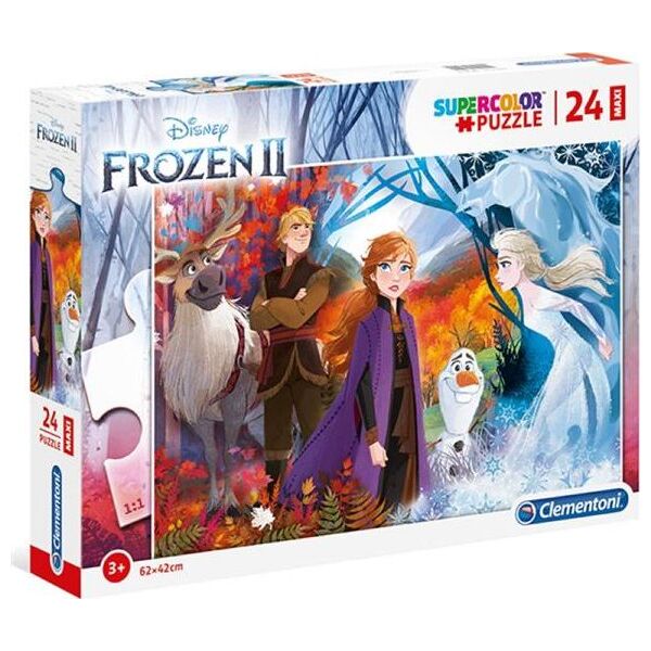 Clementoni Puzzle 24 elementy maxi Frozen II 6511462 8005125285136