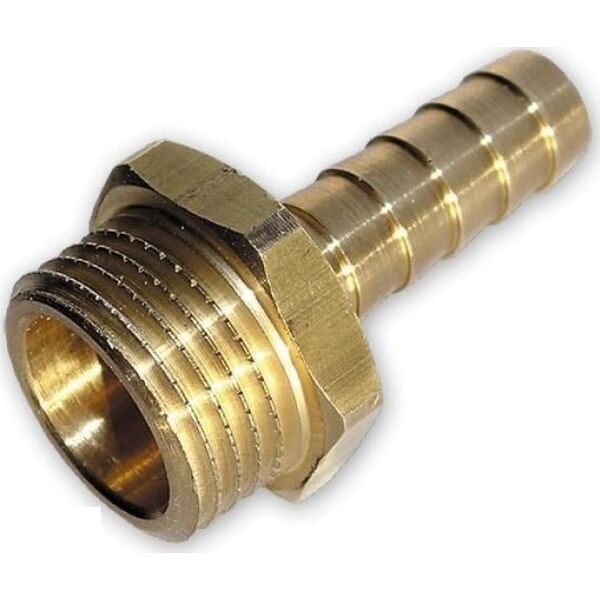 Bradas Nypel do węża 9mm GZ 1/2" mosiądz Bradas 6607407 5907544405009