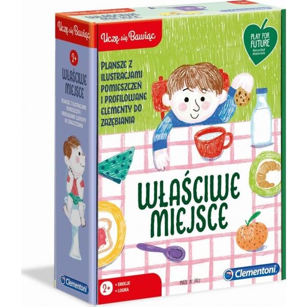 Clementoni Clementoni Montessori Zwierzęta 50646 6609067 8005125506460