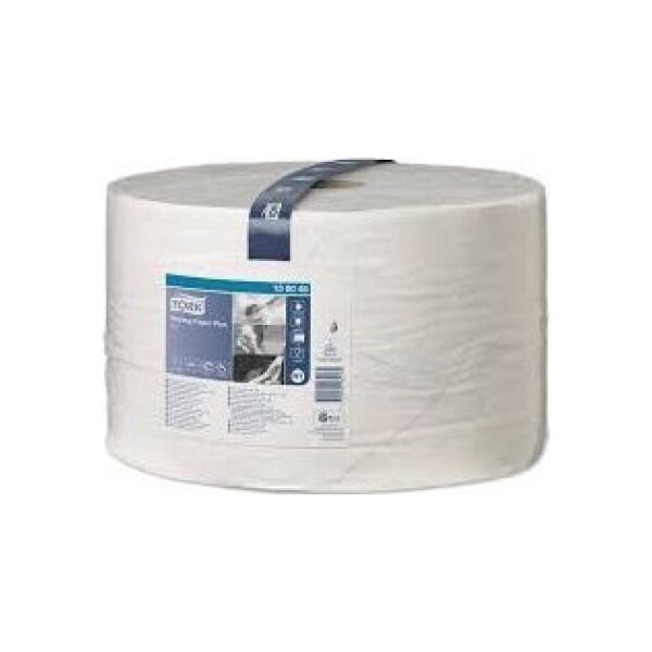 Staples TORK Czyściwo przemysłowe, w dużej roli 420 Performance, białe (23,5cm x 510m) 6609583 7322540182279