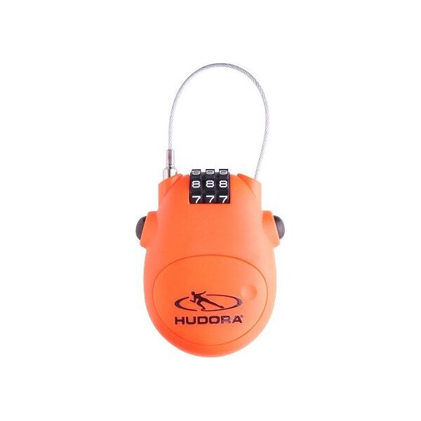 Hudora Kłódka Cable Lock pomarańczowa 6632771 4005998144930