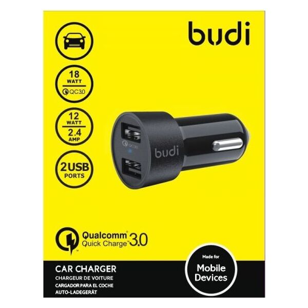Ładowarka Budi 2x USB-A 3 A  (BD622Q) 6640089 6971536920305