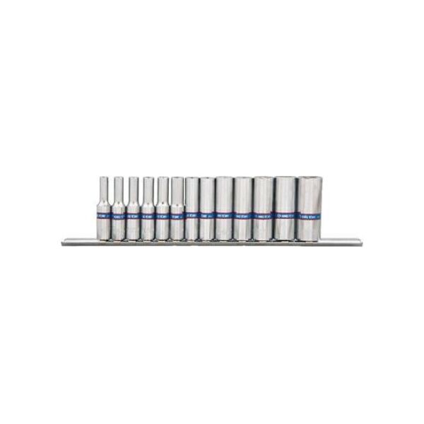 King Tony KING TONY KOMPLET NASADEK DLUGICH 1/4" 13cz. 4-14mm KT2311MR 6642222 4712755838116