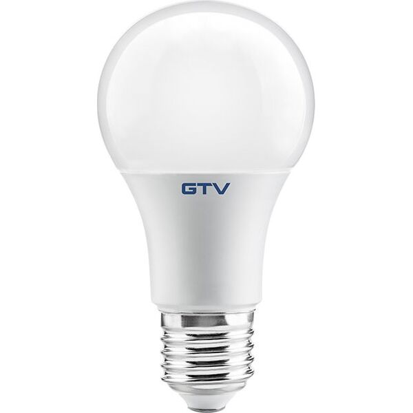 GTV Żarówka LED E27 10W A60 SMD2835 zimna biała 840lm 6400K LD-PZ3A60-10W 6642567 2012801347497
