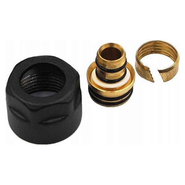 Varioterm Złączka/Adapter zaciskowy GW3/4" x 16x2 pex czarny str. 6644043 5902610927034