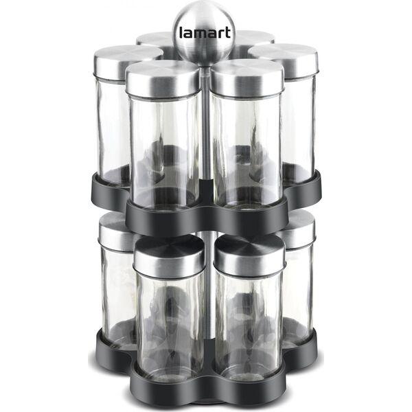 Lamart LT7044 Kpl przyprawnik.12el STEEL LAMART 6648889 8590669266548