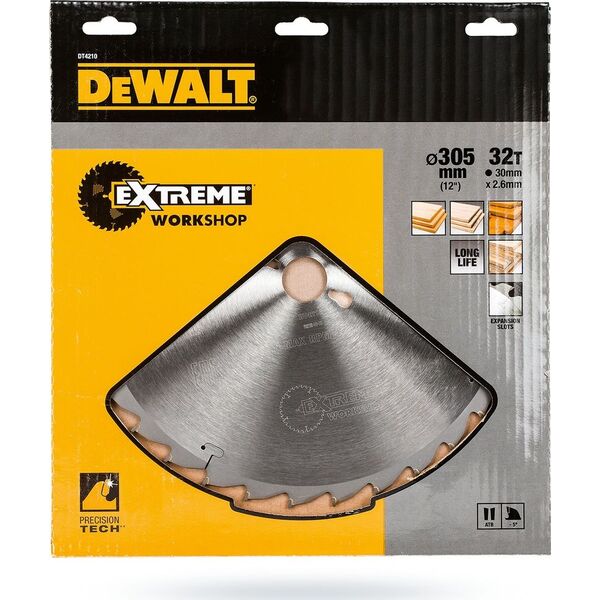 Dewalt tarcza pilarska 305x30x2.6mm 36z (DT4210-QZ) 6658846 5035048057353