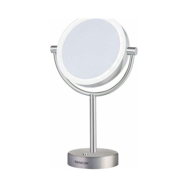 Lusterko kosmetyczne Sencor z oświetleniem led średnica 18cm (SMM 3090SS) 6675356 8590669277506