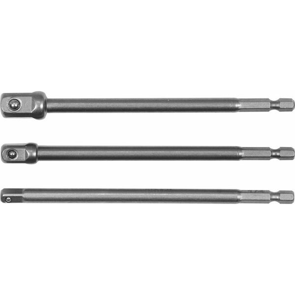 Yato YATO ADAPTER HEX DO NASADEK KPL.3szt. (1/4", 3/8", 1/2") YT-04628 6685619 5906083060663