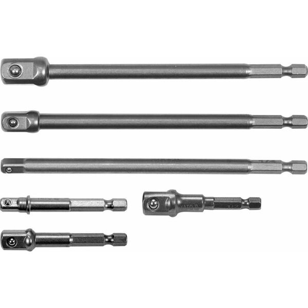 Yato YATO ADAPTER HEX DO NASADEK KPL.6szt. (1/4", 3/8", 1/2") YT-04629 6685620 5906083060670