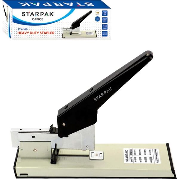 Zszywacz Starpak ZSZYWACZ METALOWY BIUROWY STARPAK 450878 6692526 5903246497540