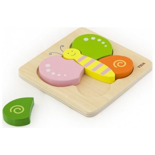 Viga Viga 50170 Pierwsze puzzle maluszka - motyl VIGA 50170 PIERWSZE PUZZLE MALUSZKA - MOTYL (1803, Viga) 6692578 6934510501709