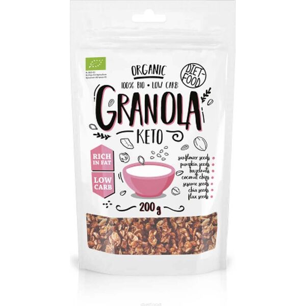 Diet Food Diet Food Bio keto granola 200g 6745138 5906660508014