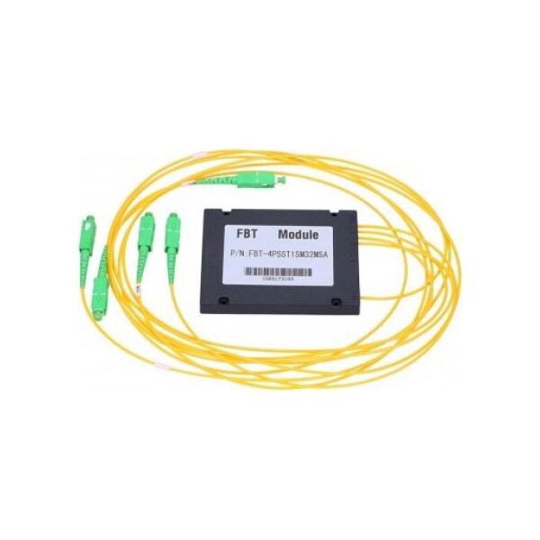ExtraLink EXTRALINK 1:4 FBT COUPLER 70:10:10:10 SC/APC 2.0MM 1M ABS BOX 6747942 5902560360639